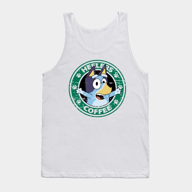 bluey coffee Tank Top by GapiKenterKali